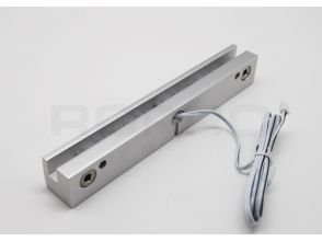 LED Schilderklemme 80x25x25 mit weißem LED-Licht