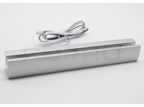 LED Schilderklemme 120x25x25 mit weißem LED-Licht