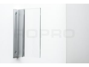 Schilderklemme Fahne 297x50x24 Basic
