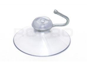 Ventouse avec crochet metalique (40 mm)