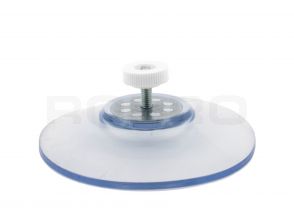 Ventouse 75mm avec vis & blanc écrou