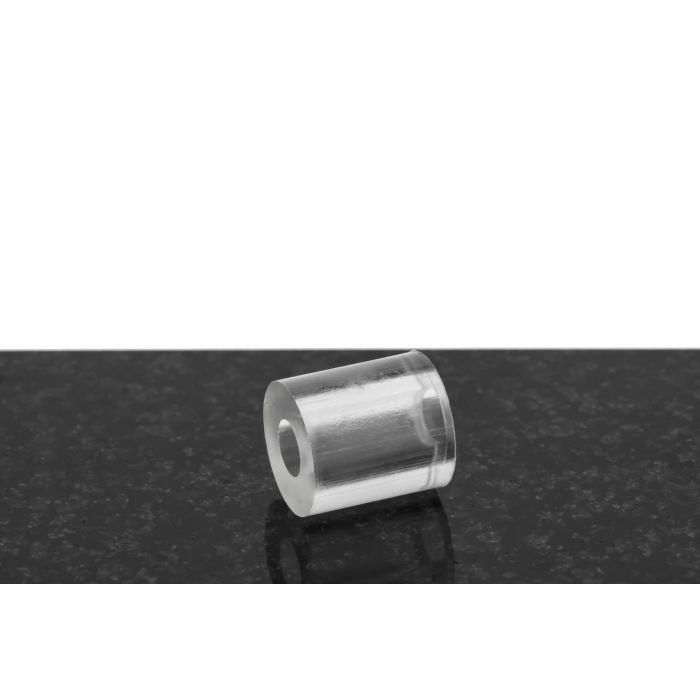 Plastic spacer sleeves M6 transparent 14x15x6mm Rodyspacer Plastic spacer sleeves M6 transparent 14x15x6mm Rodyspacer