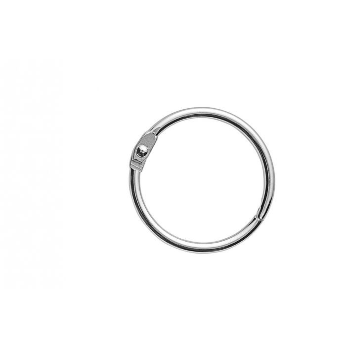 Cardring with hinged 51 mm nickel-plated Cardring with hinged 51 mm nickel-plated