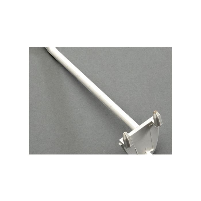 Display hooks, plastic single prong 100 mm Display hooks, plastic single prong 100 mm