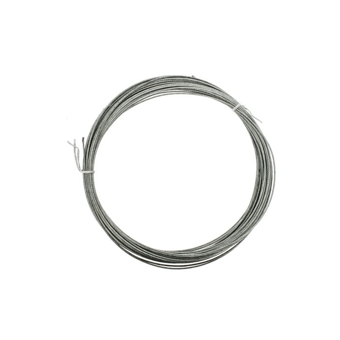 Plasticized steel cable 2mm per meter Plasticized steel cable 2mm per meter