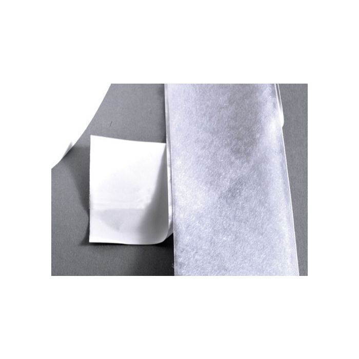 klittenband,LUS zelfklevend, 50 mm x 25 mtr wit klittenband,LUS zelfklevend, 50 mm x 25 mtr wit