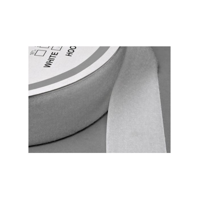 klittenband,LUS om te naaien, 50 mm x 25 mtr wit klittenband,LUS om te naaien, 50 mm x 25 mtr wit