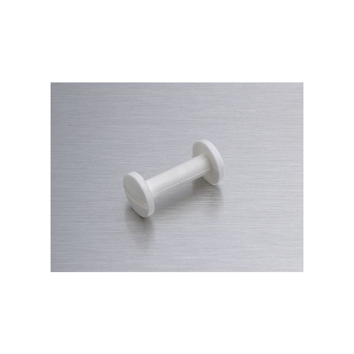 bookscrew nylon white 5 x 20 mm bookscrew nylon white 5 x 20 mm
