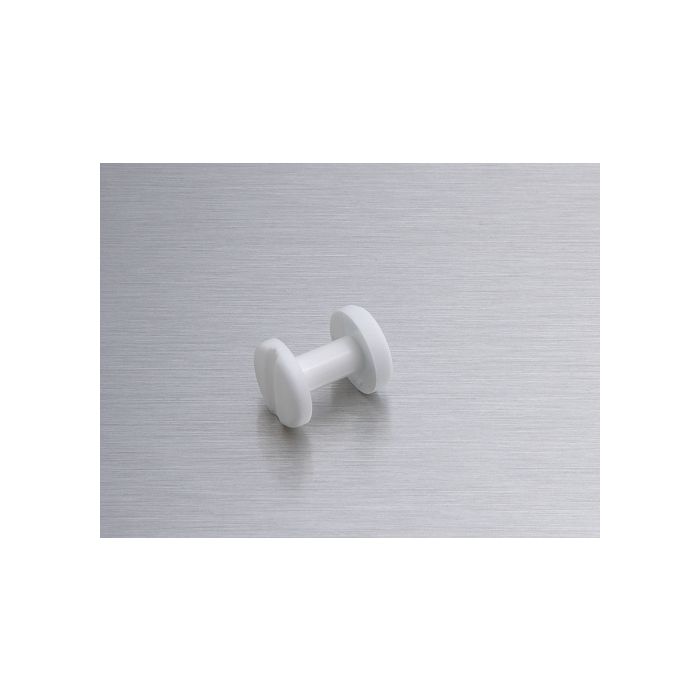 bookscrew nylon white 5 x 10 mm bookscrew nylon white 5 x 10 mm