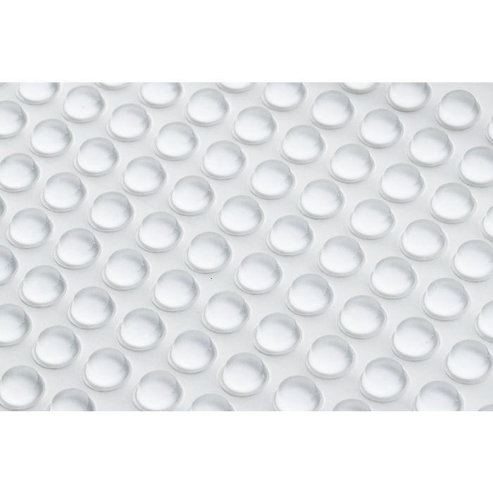 Bumperstops 11,1mm Hemispherical 5mm high transp. 276pcs Bumperstops 11,1mm Hemispherical 5mm high transp. 276pcs