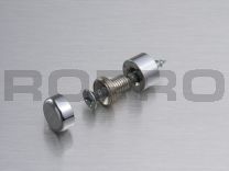 Miniplex+ standoffs 14x8mm chrome 1-6mm platethickness
