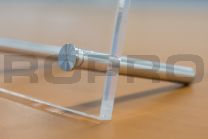 Tablestand aluminium 10x70mm
