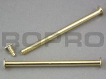 bookscrew brass 5 x 80 mm