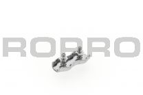 Duplexklem 3mm verzinkt