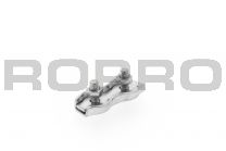 Duplexklem 4mm verzinkt