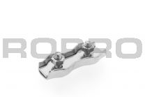 Duplexklem 6mm verzinkt