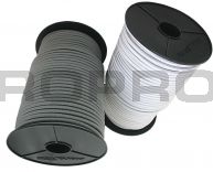 Qfix Elastic cord with polypropylene jacket 6 mm white