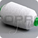 elastic cord 1mm, white, roll 1.050m