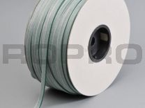 Headband, capable for machines 13 mm, dark green, right