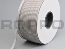 Headband, capable for machines 13 mm, silver grey, right