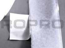 klittenband,LUS zelfklevend, 50 mm x 25 mtr wit