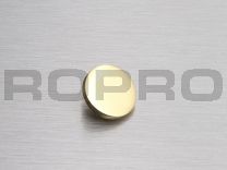 Metalfix 1 265 flat coverhead polished brass