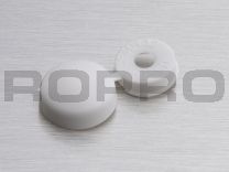 Plastic screw covers Rodykap white