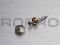 Monoplex ø 12 pointed cap stainless steel