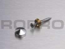 Monoplex ø 12 pointed cap chrome
