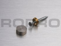 Monoplex ø 12 flat cap stainless steel