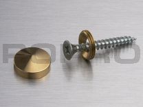Monoplex ø 18 pointed cap brass