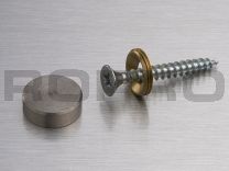 Monoplex ø 18 flat cap stainless steel