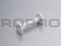 bookscrew nylon white 5 x 25 mm