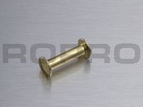 bookscrew brass 5 x 12 mm