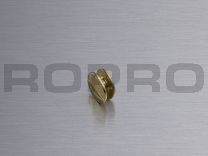 bookscrew brass 5 x 2 mm