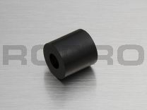 PVC spacer black 15 x 15 x 6.3 mm