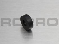 PVC spacer black 15 x 5 x 6.3 mm