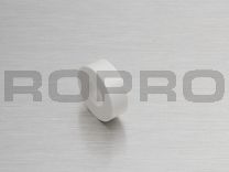 PVC spacer white 15 x 5 x 6.3 mm