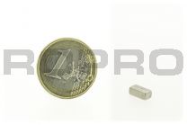 Magnetic block 8x4mm, thickness 3mm, grade N45