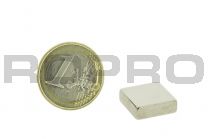 Magnetic block 15x15mm, thickness 5mm, grade N45