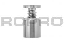 Standoffs SS 304 15x15 +10mm left-hand thread
