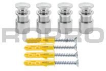 Multifix Standoffs chrome