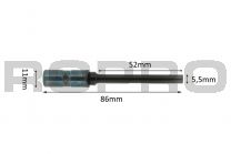 Paper drillbits RT1 5,5mm x 52mm