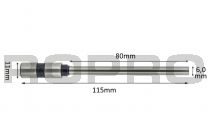 Paper drillbits standard 6,0mm x 80mm