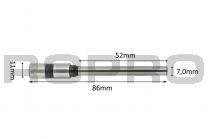 Paper drillbits standard 7mm x 52mm