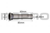 Papierboor standaard 24-15x60 mm