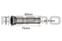 Papierboor standaard 24-18x30 mm