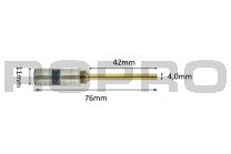 Paper drillbits titanium coating 4mm x 42mm