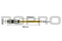 Paper drillbits titanium coating 6mm x 52mm