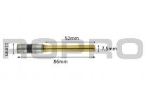 Paper drillbits titanium coating 7,5mm x 52mm